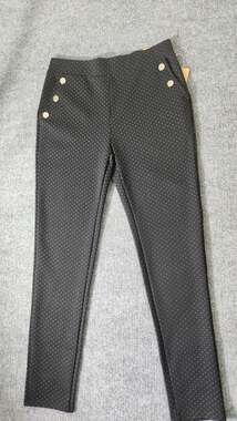 Classic Concepts Black Polka Dot Sailor Style Pull-On Pants Size PM